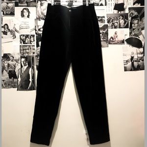 Vintage FENDI Jeans Roma Velvet High Waist Pants